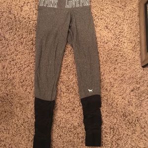 Pink (Victoria secret) mesh leggings